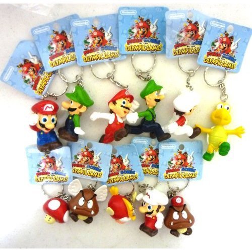 Super Mario Olympic Games Keychains