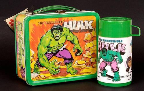  The Incredible Hulk Vintage 1978 Lunch Box