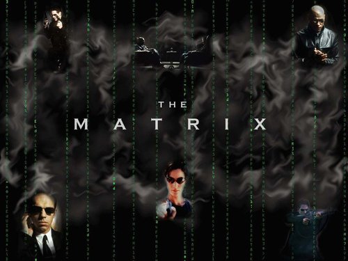  The Matrix karatasi la kupamba ukuta