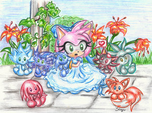  amy with chao