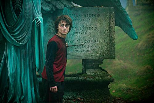  Harry in the graveyard