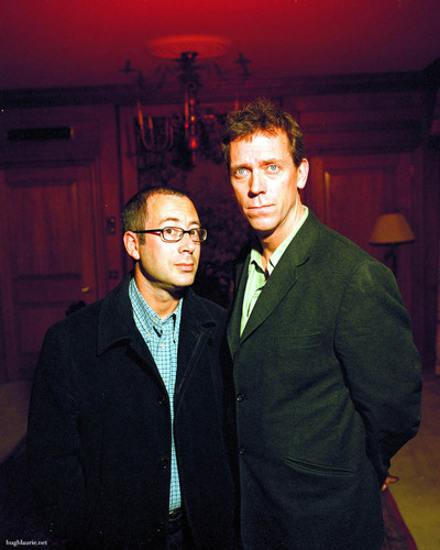  Hugh with Ben Elton © Rob Hann RetnaUK - 2002