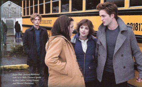  Large, scanned imagens from Twilight Illustrated Companion