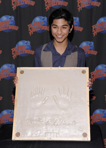  Mark Indelicato Handprint Ceremony at Planet Hollywood