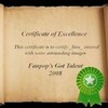 My loverly certificate for participating in Fanpop